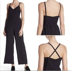 Madewell Thistle Cami Jumpsuit Size 0 Black
